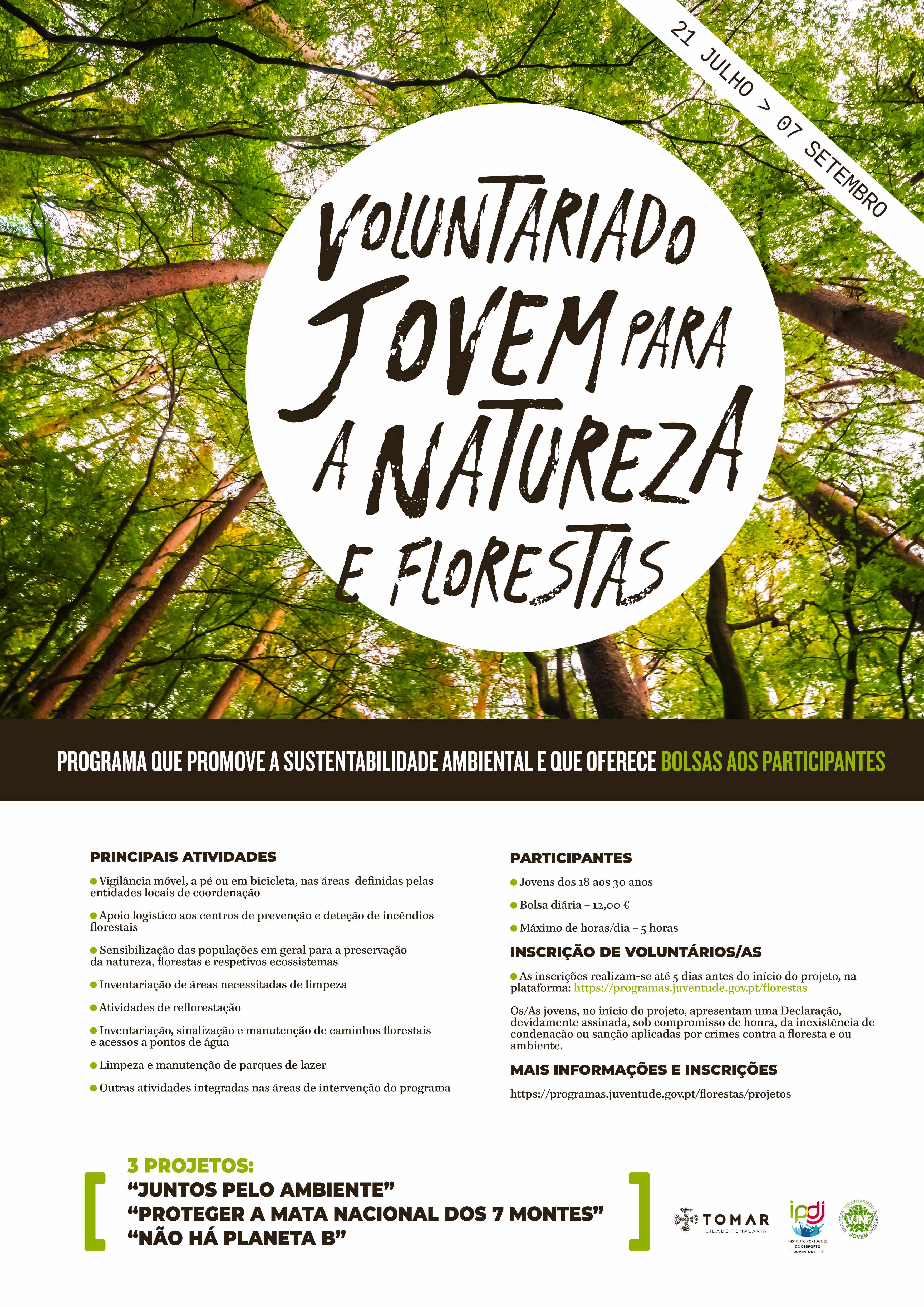 Voluntariado Jovem Florestas