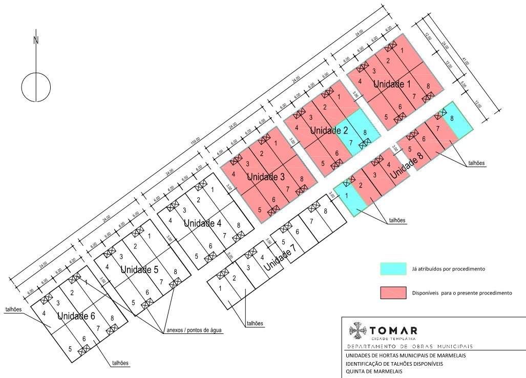 mapa hortas